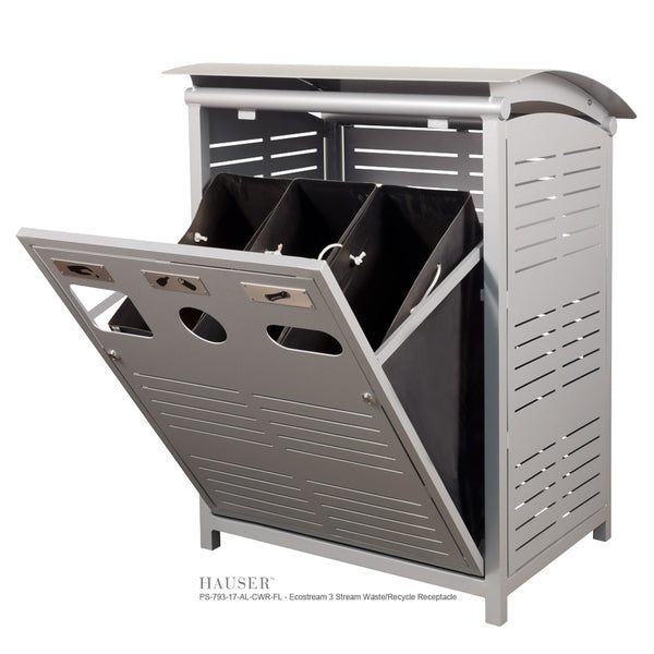Ecostream Waste/Recycle Receptacle