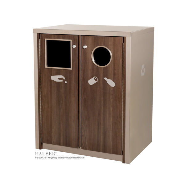 Kingsway Waste/Recycle Receptacle