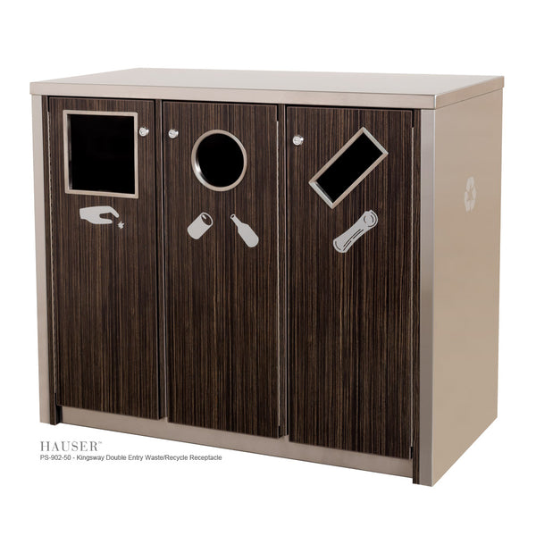 Kingsway Waste/Recycle Receptacle