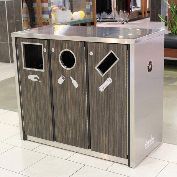 Kingsway Waste/Recycle Receptacle