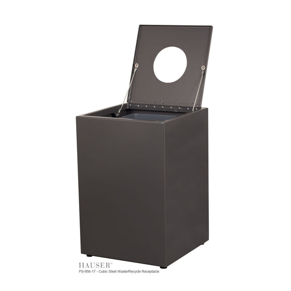 Cubix Steel Waste/Recycle Receptacle