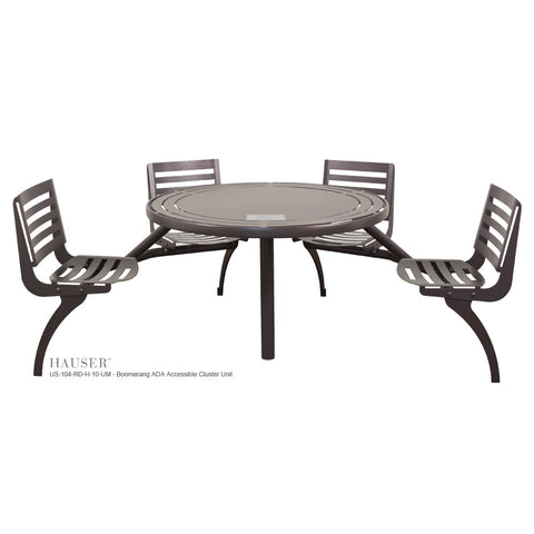 Four Seater Shutter ADA Accessible Cluster Unit