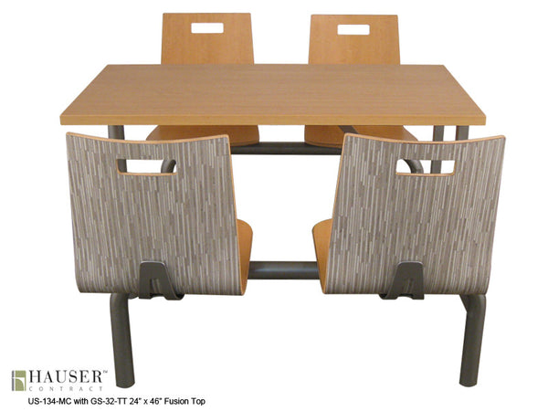 Four Seater Cantilever Cluster Unit