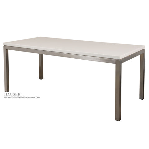 32" x 72" Communal Table