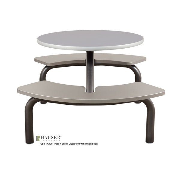 4 Seater Carousel Cluster Unit