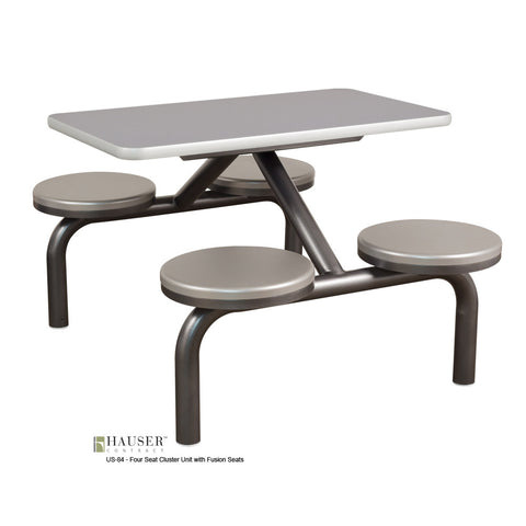 Four Seater Cluster Unit with Fusion Seats