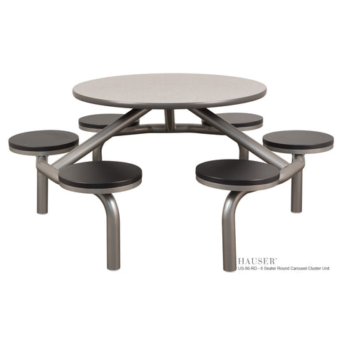 6 Seater Round Cluster Unit