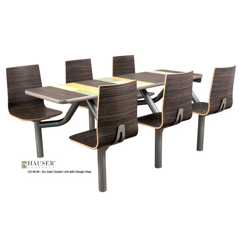 Pyramid Shell Cluster Seating